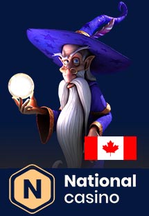 wizard of national casino for Canadian players