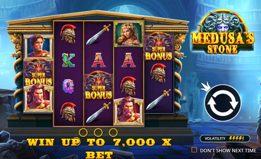 One of the Best New Slots for June 2024 is Medusa's Stone